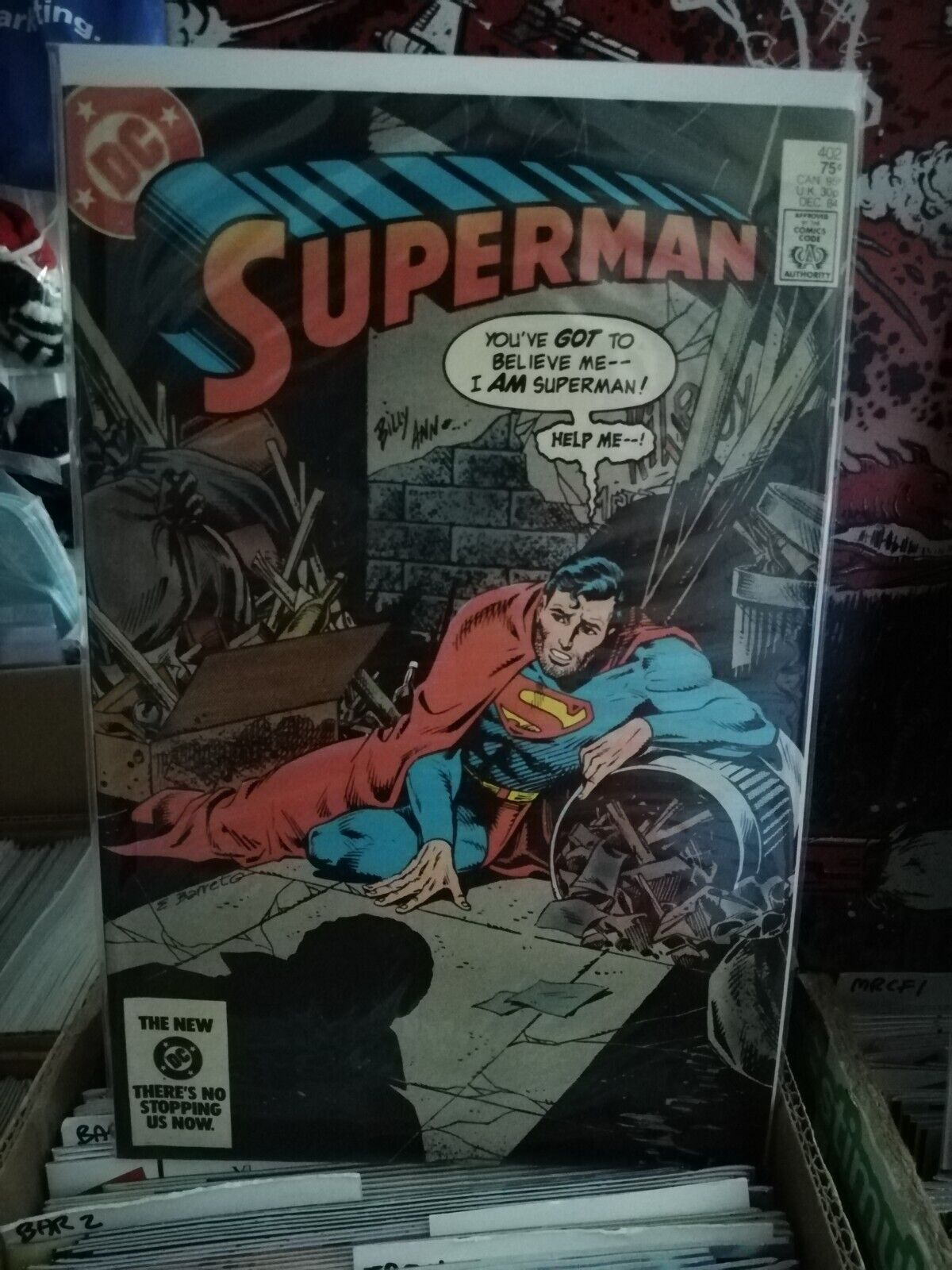 SUPERMAN #402 Very Fine DC COMICS