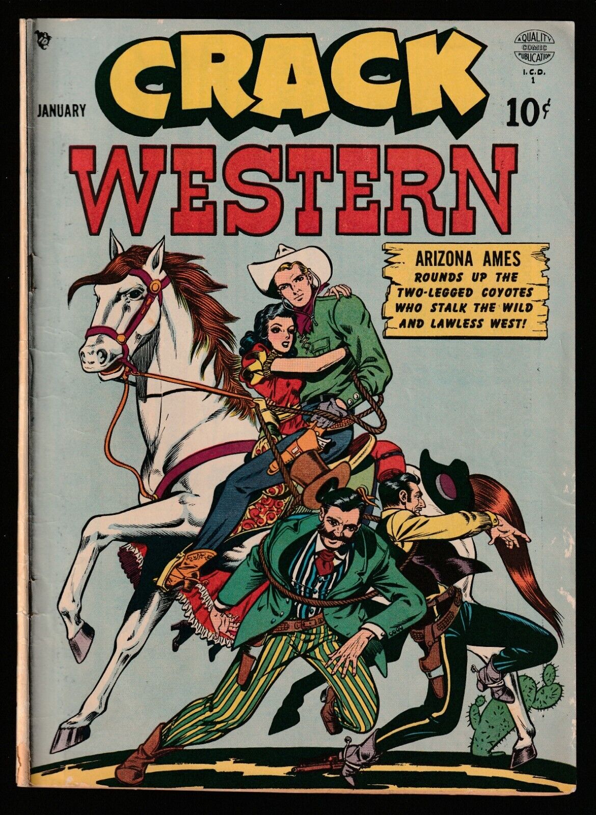 Quality CRACK WESTERN No. 64 (1950) Dead Canyon Days