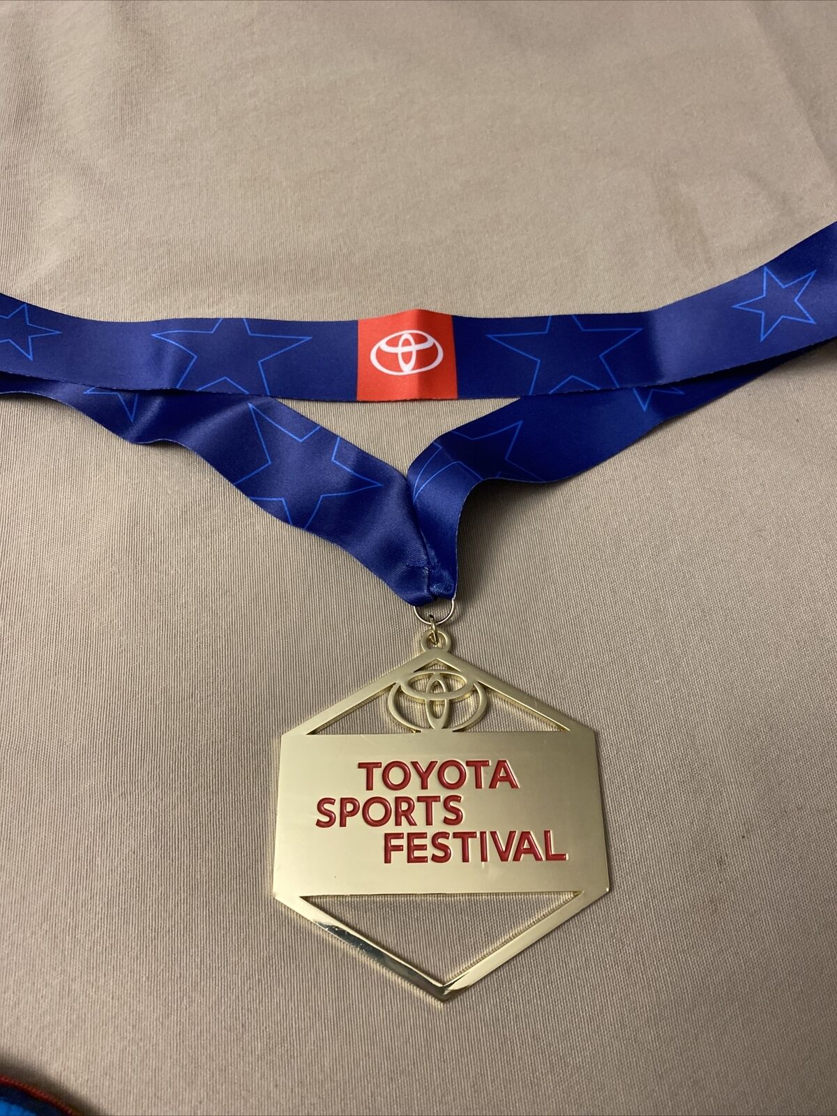 Toyota Sports Festival Medallion 2023 Chicago Auto Show Blue - NEW RARE