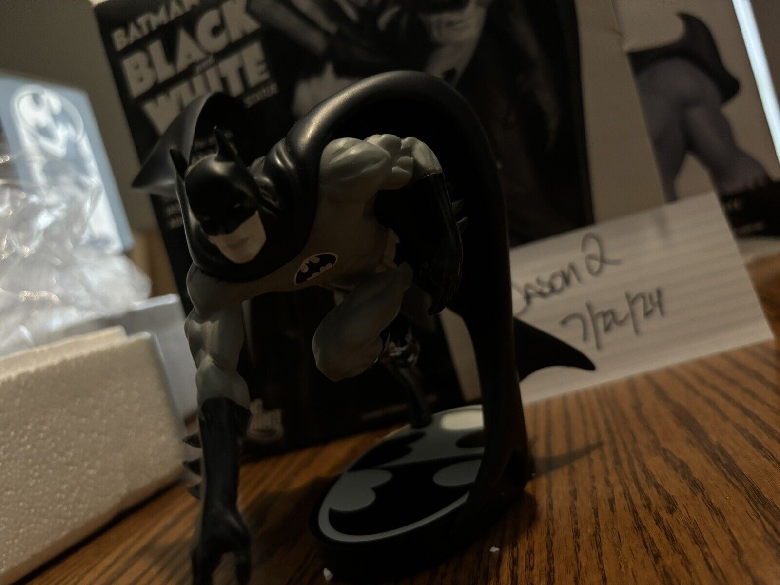 Batman Black And White Statue Neal Adams Limited Edition 2966 Of 3500