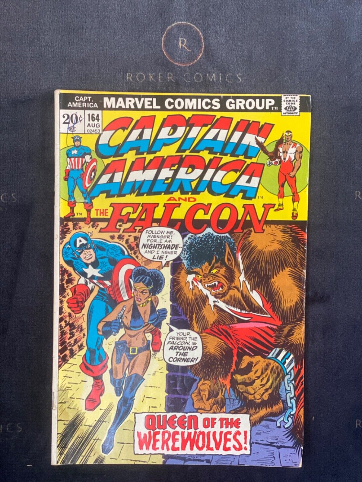 RARE 1973 Captain America #164