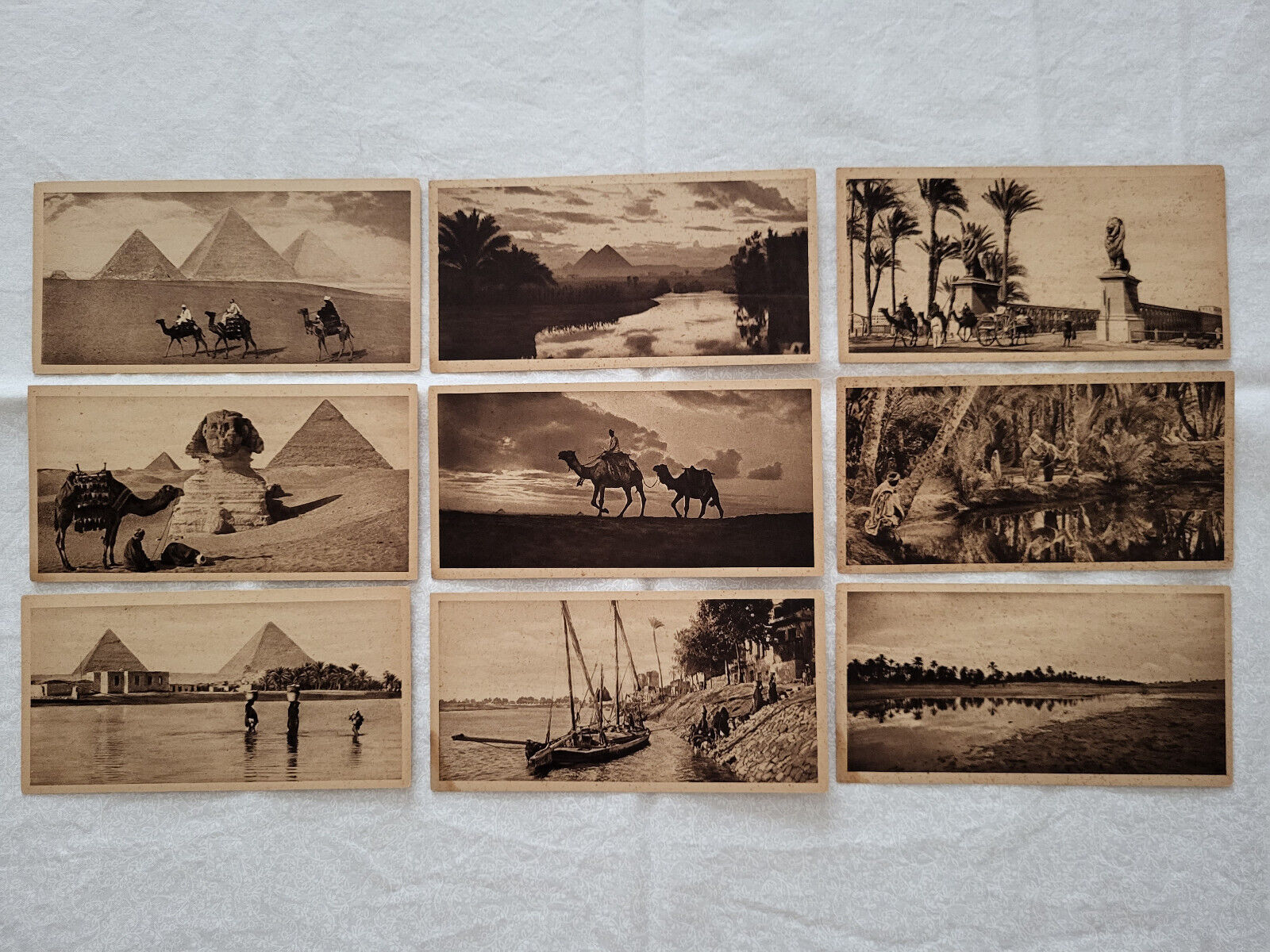 Cairo Egypt 1928 Vintage Postcards Lehnert & Landrock 15 Different