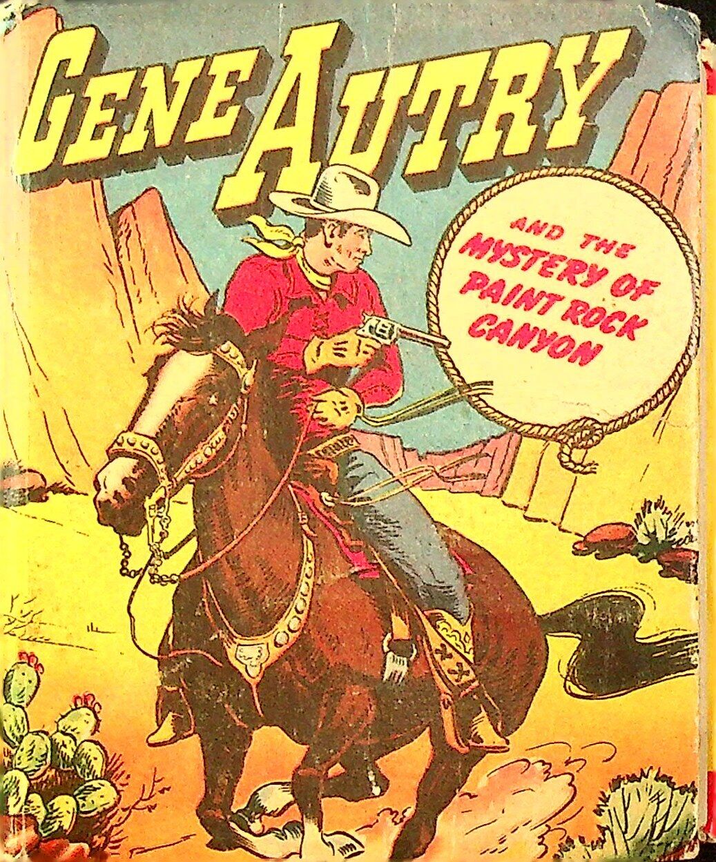 Gene Autry and the Mystery of Paint Rock Canyon #1425 VG 1947