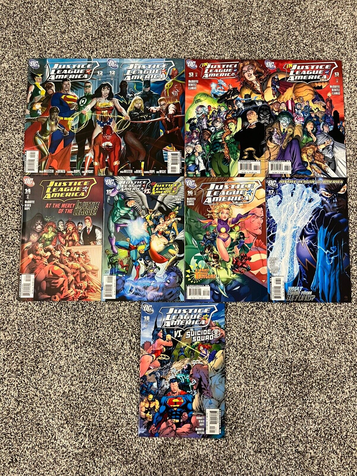 DC Comics Justice League Of America Vol2 12x2 13x2 14 15 16 17 18 Variants