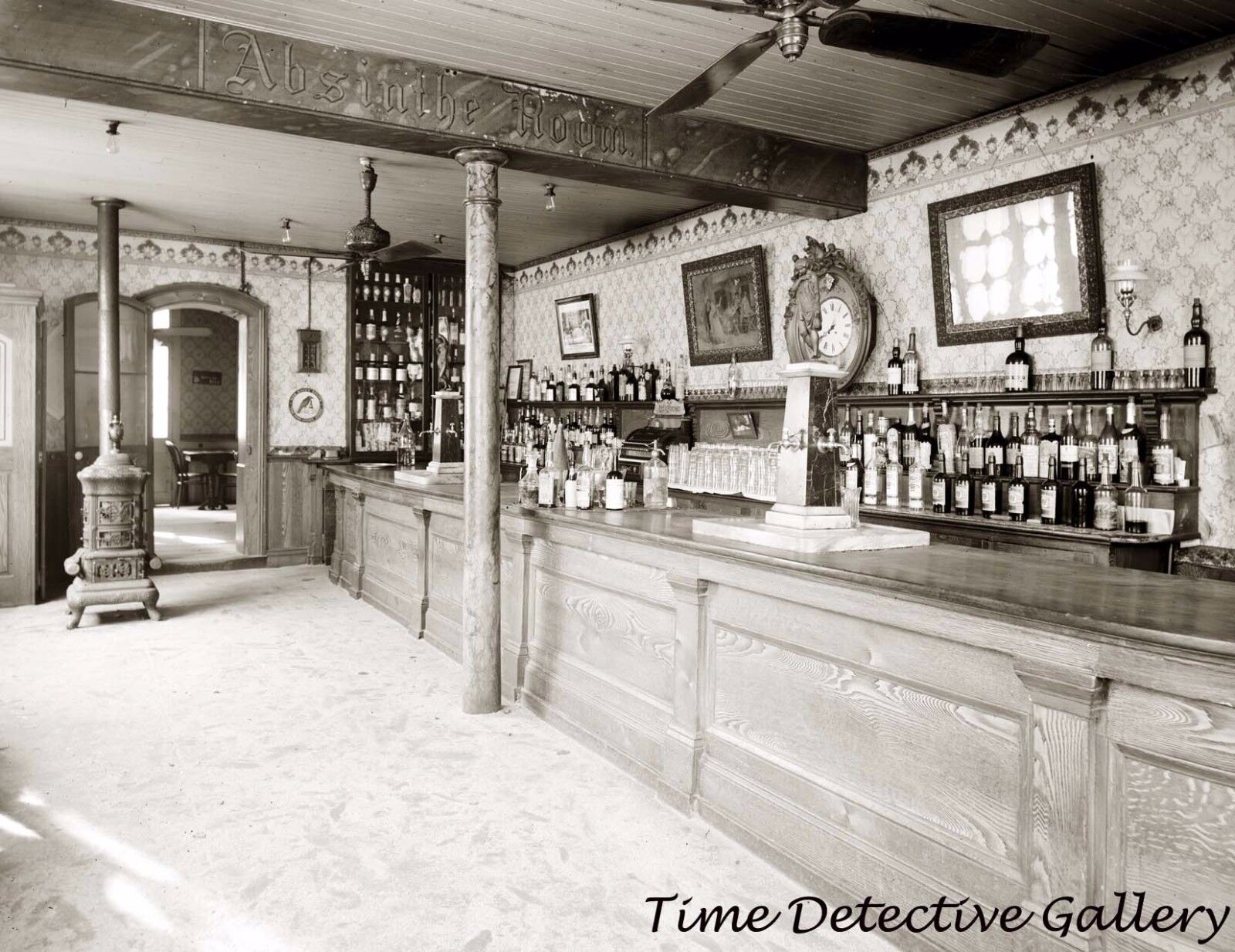 Old Absinthe House Bar, New Orleans, Louisiana - Historic Photo Print