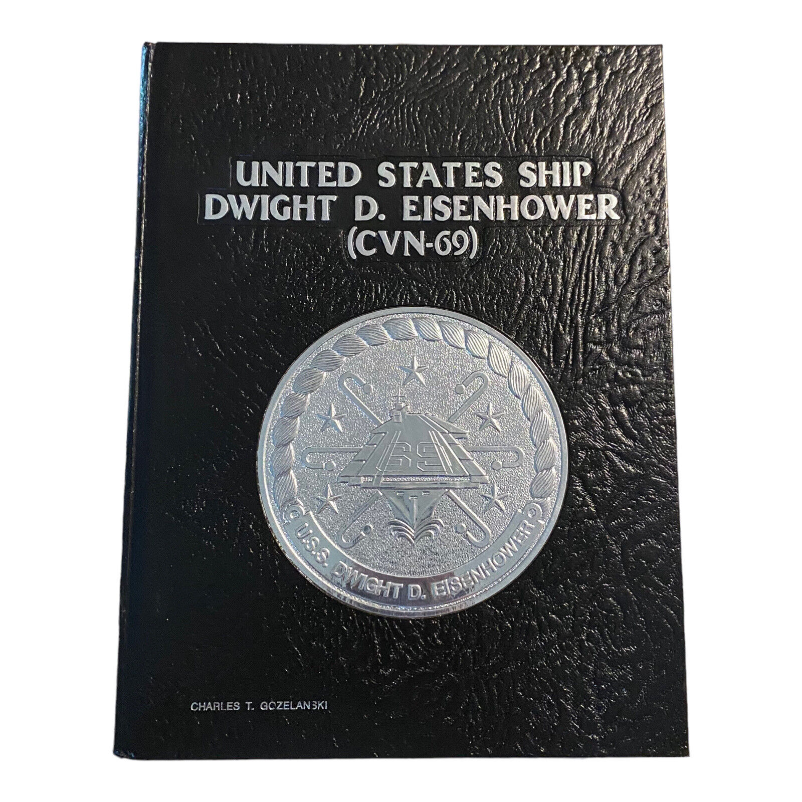 Navy Cruise Book USS Dwight D. Eisenhower CVN-69 Yearbook 1984-85 Carrier Ship