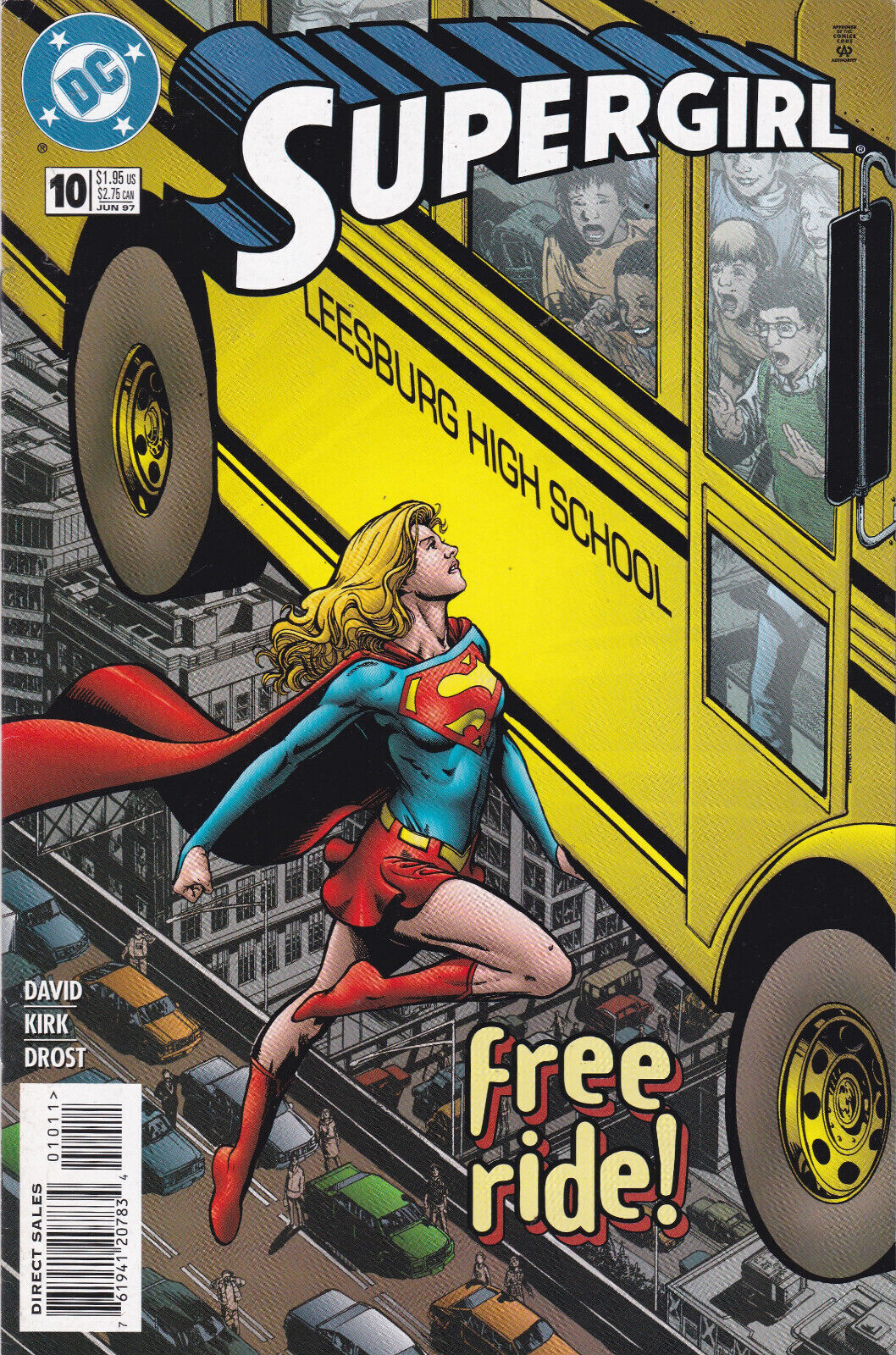 Supergirl #10 DC Comics 1996 High Grade