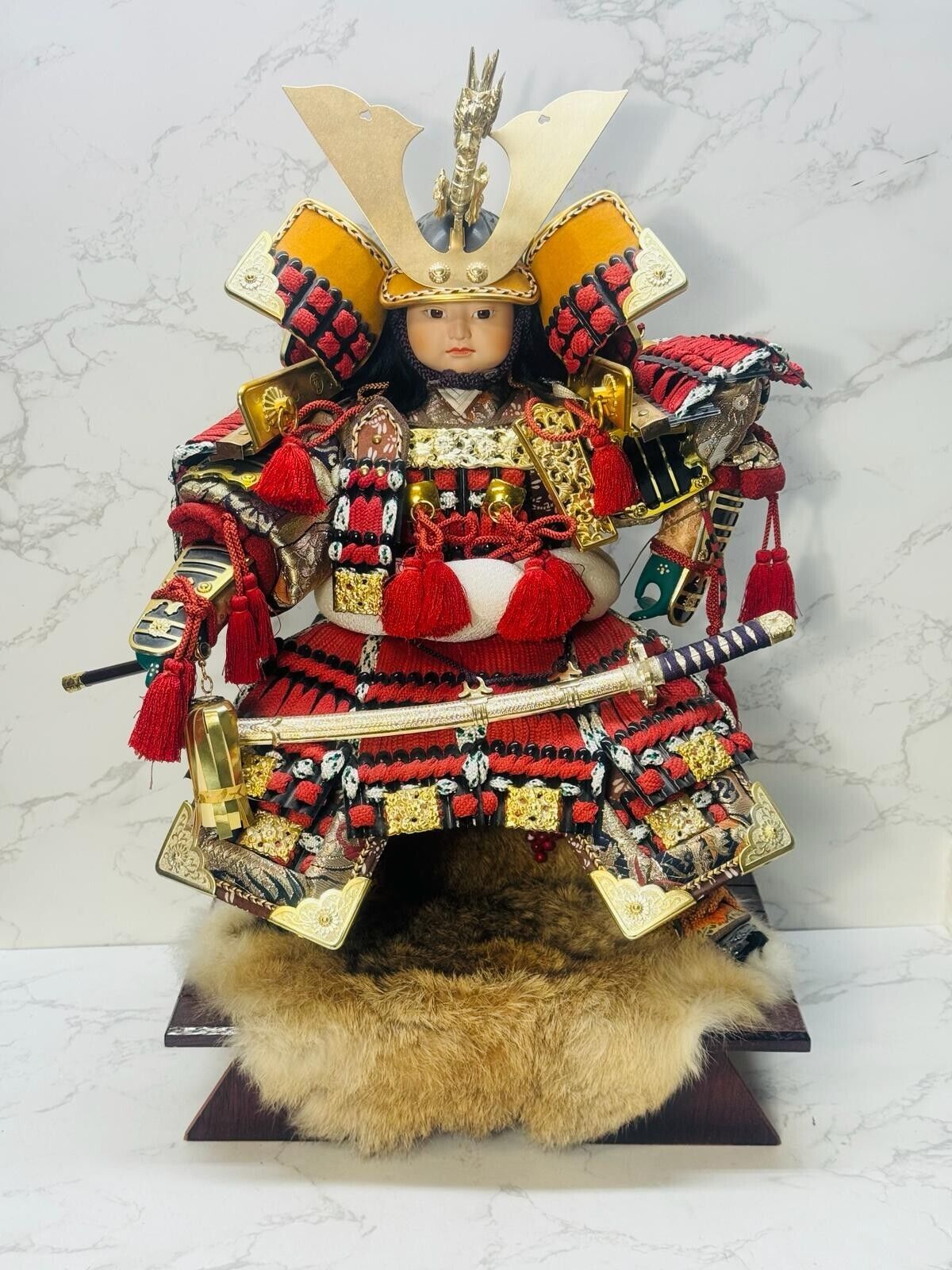 Japanese Samurai Doll The Little General