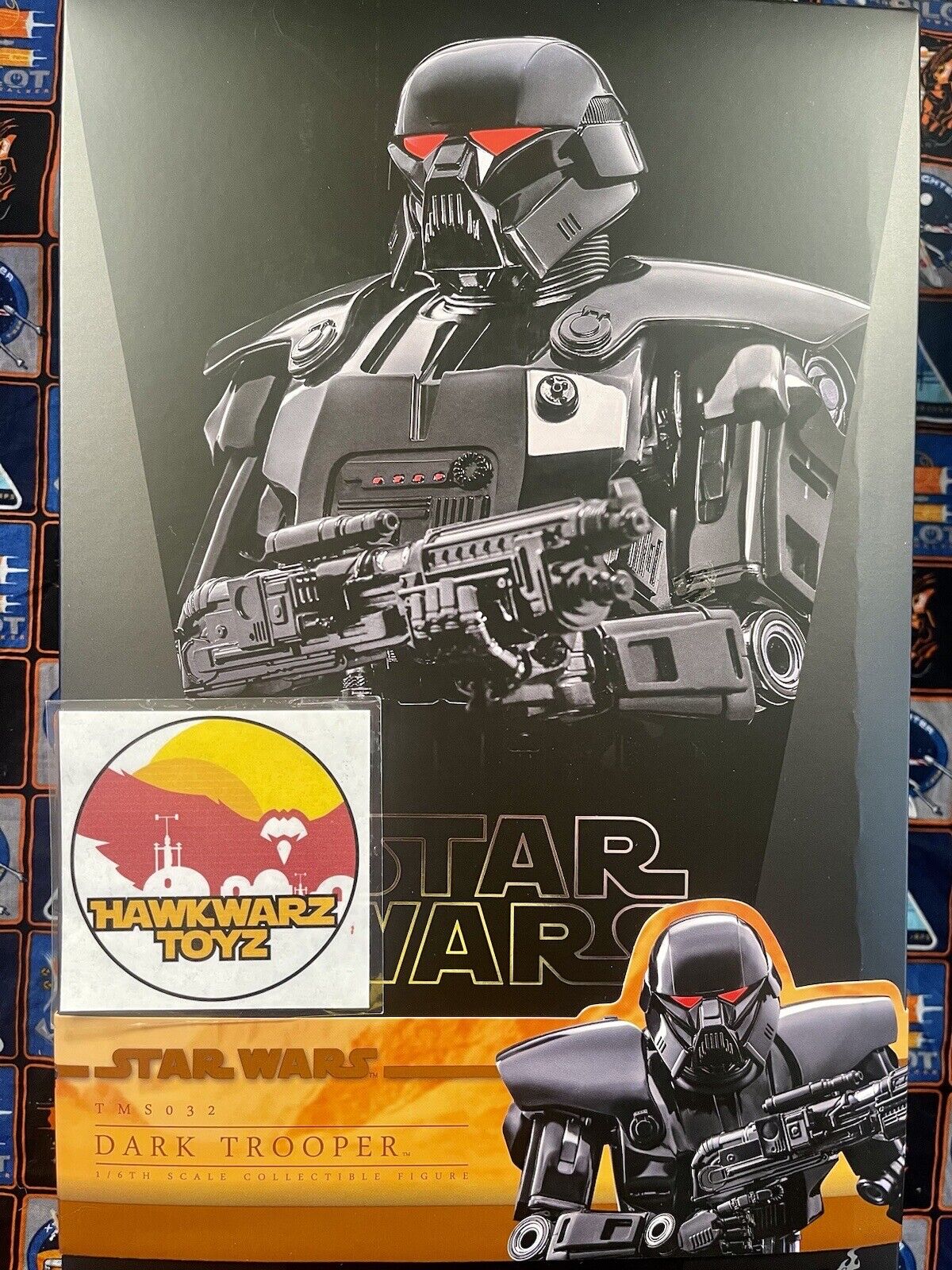 Hot Toys Star Wars Mandalorian Dark Trooper TMS032 1/6 Sideshow Stormtrooper