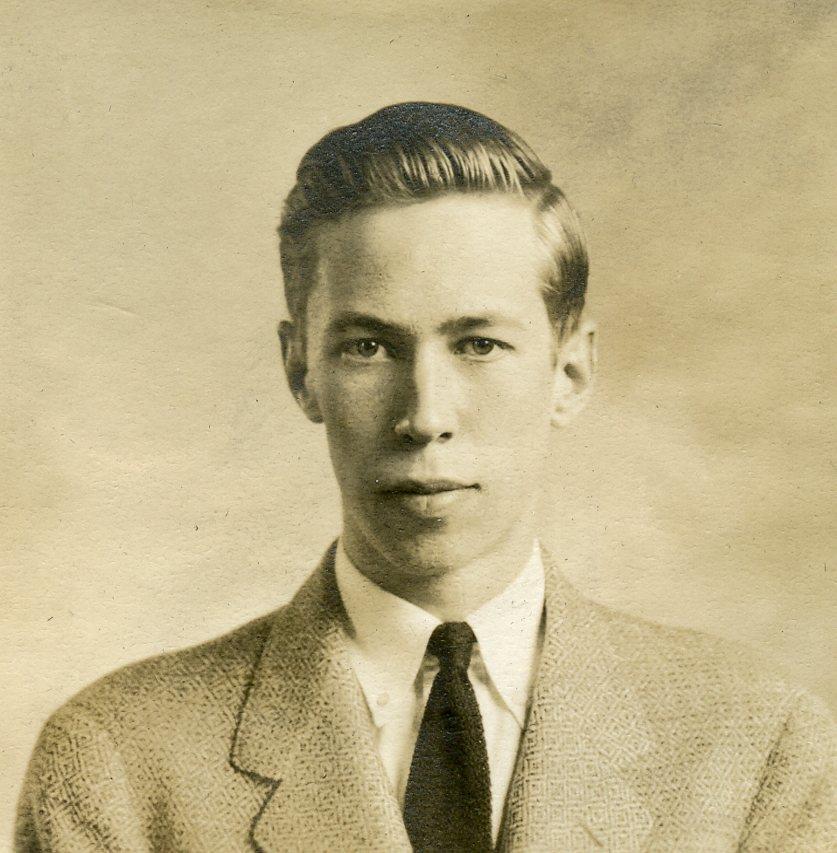 Z708 Vtg Photo PRINCETON UNIVERSITY STUDENT HANDSOME YOUNG MAN c 1930\'s