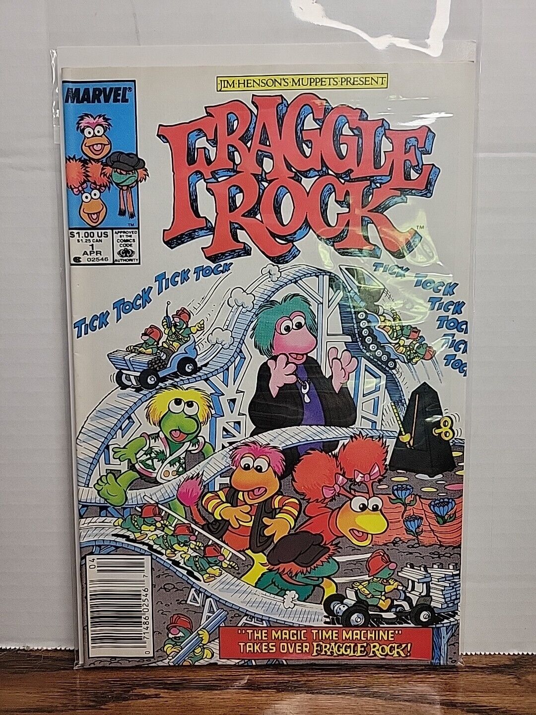 Fraggle Rock #1 Newsstand Star Marvel Comics Higher Grade New Bag/Board/Gemini