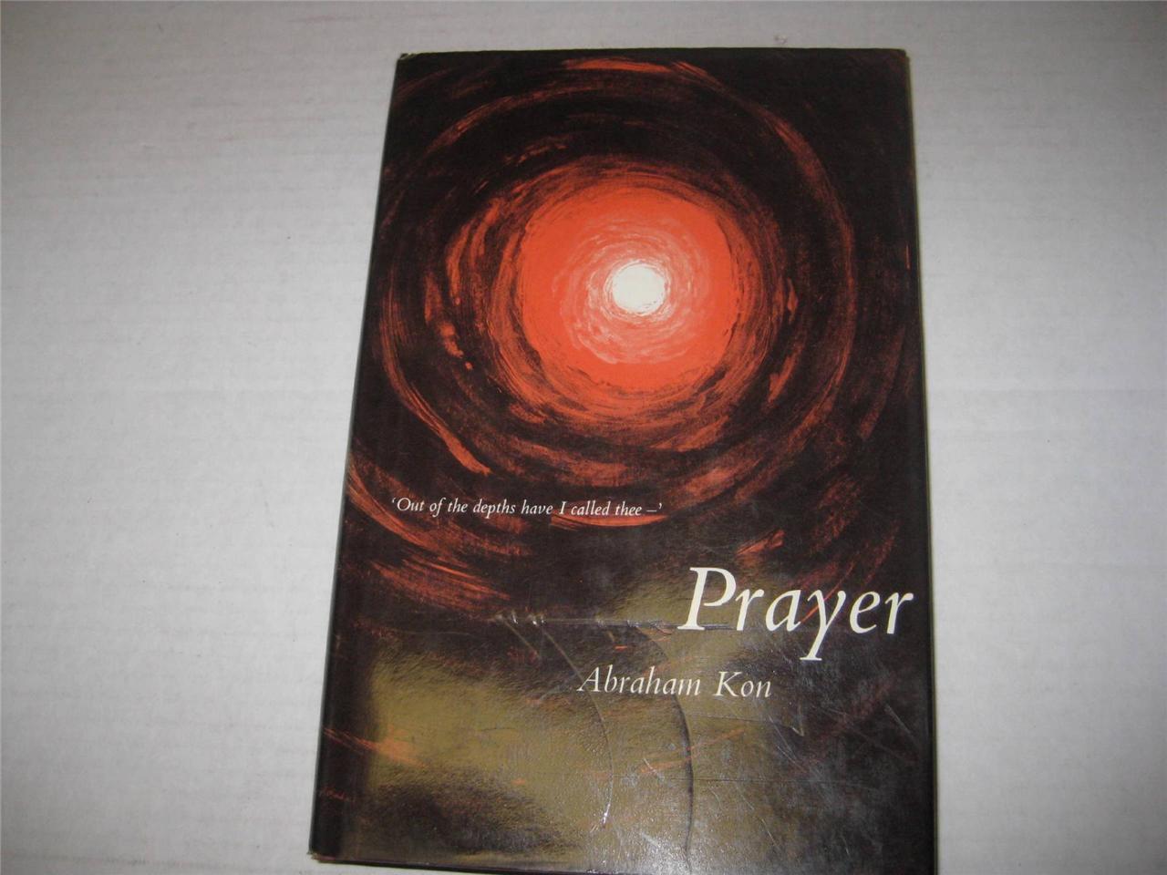 Prayer by Abraham Kon Soncino Press Jewish book 1971