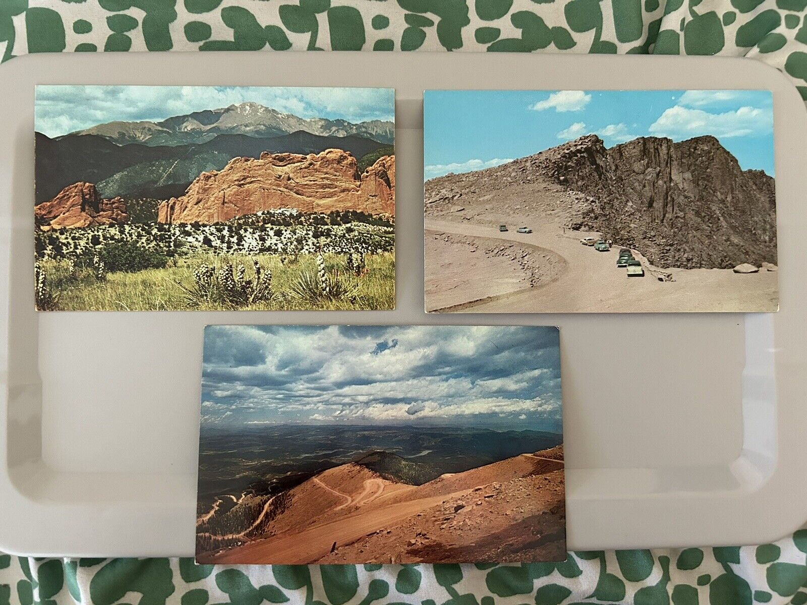 Vintage Pikes Peak Colorado Lot of 3 Postcards