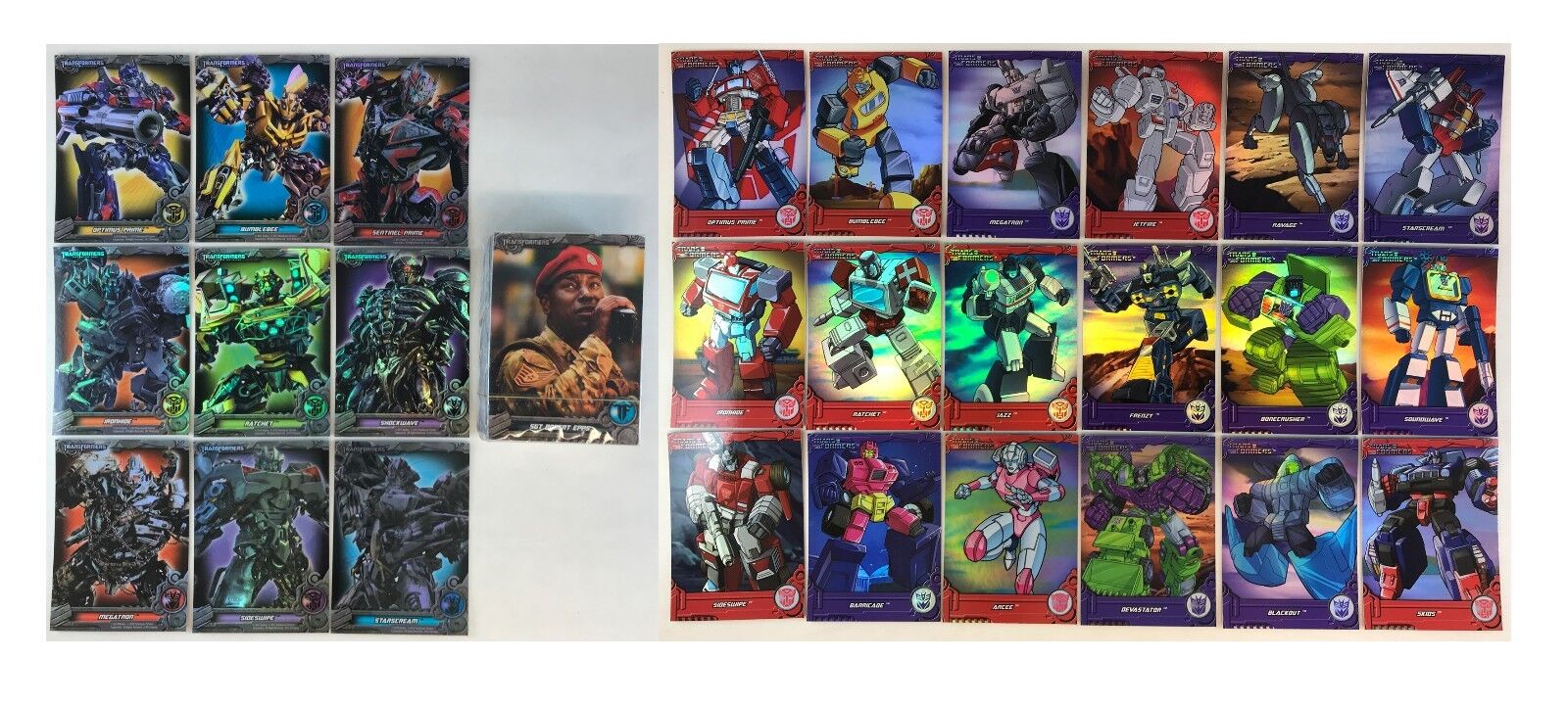 TRANSFORMERS OPTIMUM COLLECTION 2013 BREYGENT Complete Card Set w/ 27 FOIL CHASE