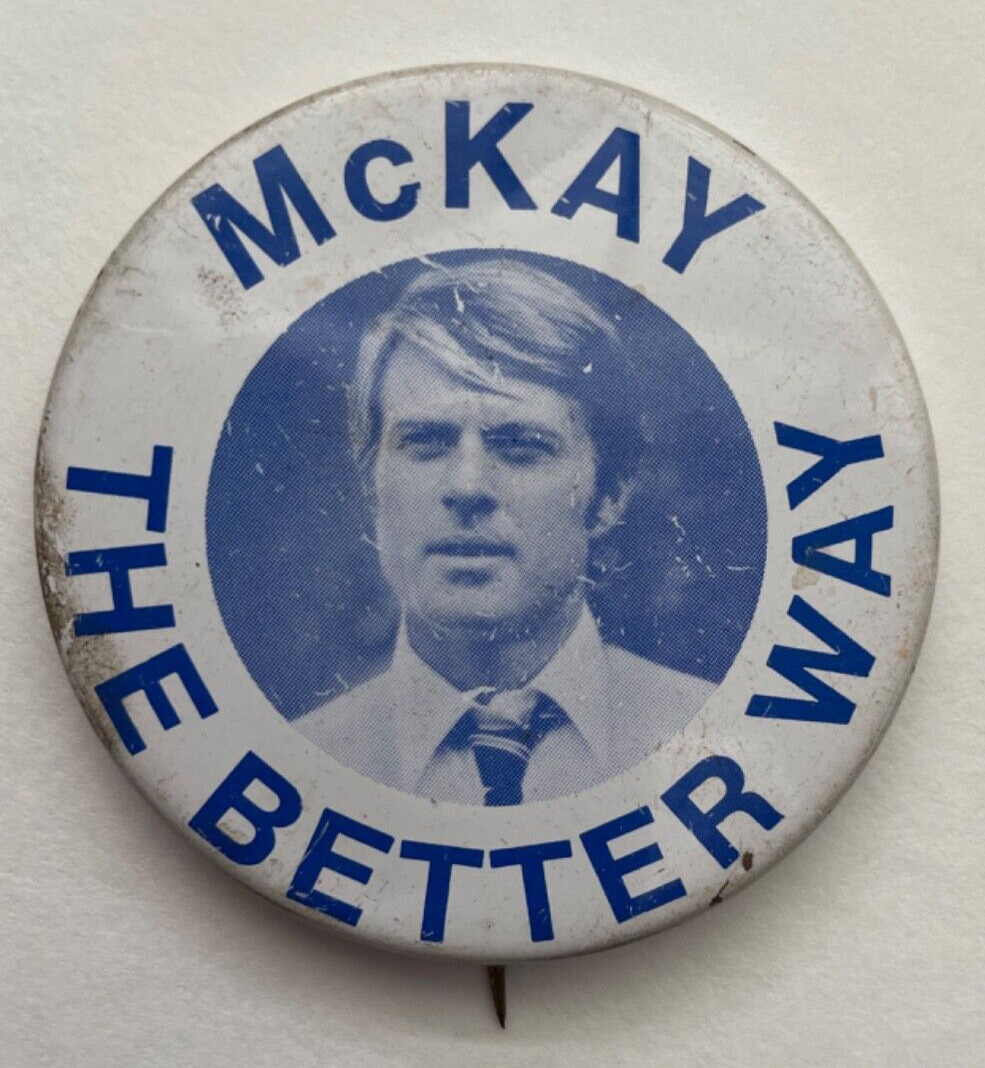 McKAY THE BETTER WAY 1972 Robert Redford 