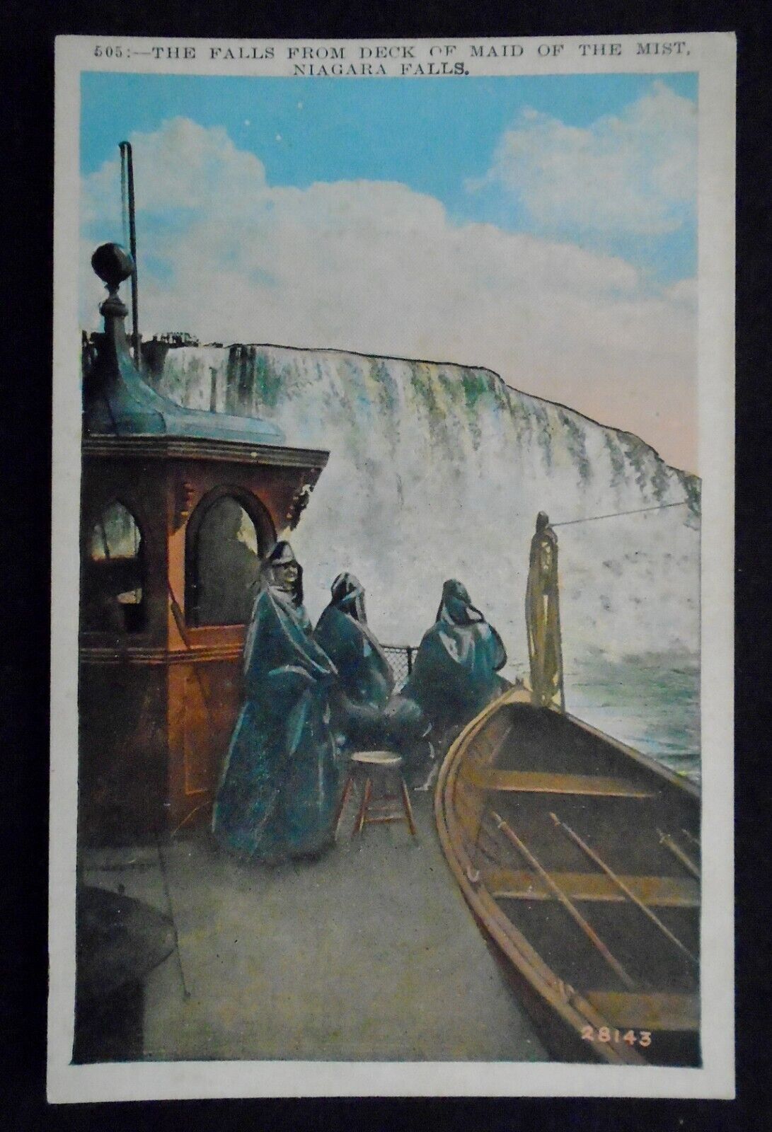Niagara Falls, NY, On Board Deck of Maid of the Mists, 1920\'s