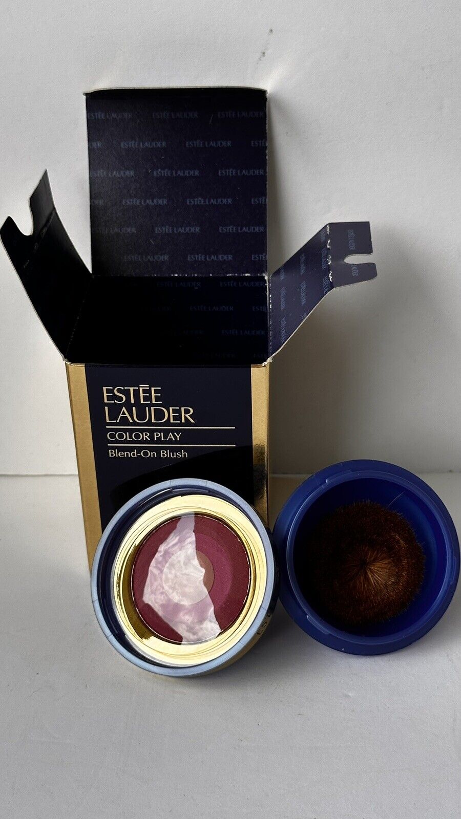 Vintage Estee Lauder Color Play Blend-On Blush Pinks 01 Collectible Box  New