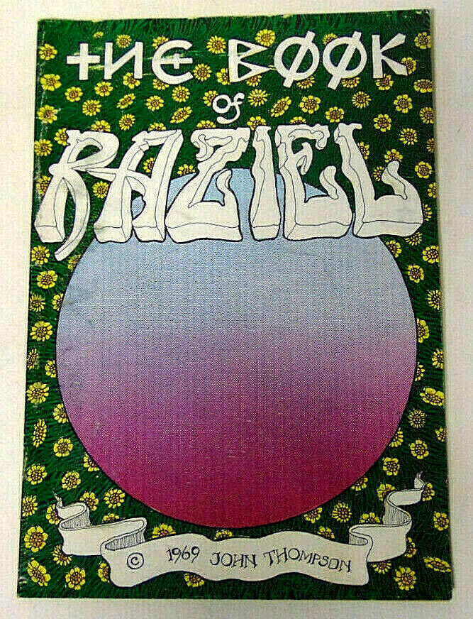 The Book of Raziel 1969 John Thompson VG Print Mint 