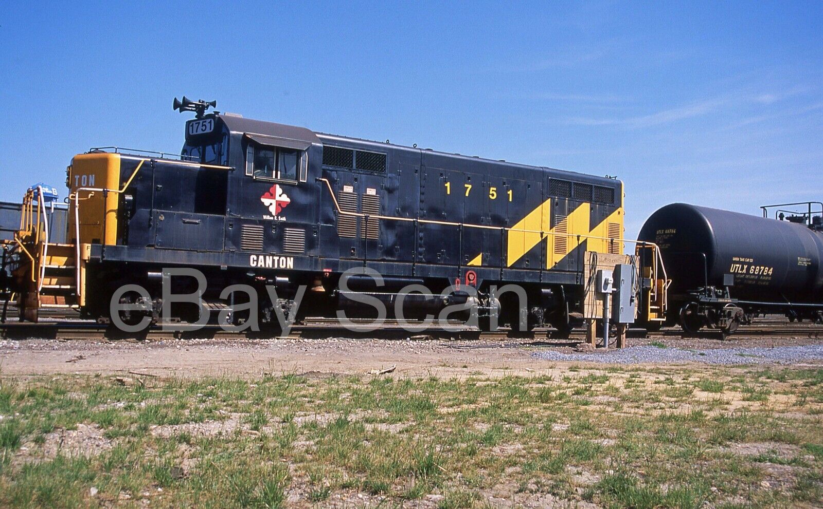 Canton Railroad GP16 No. 1751 @ Baltimore, MD - Original 35mm Slide