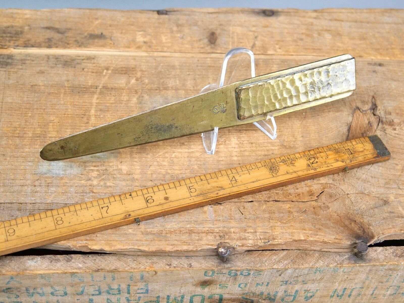 Antique Roycroft signed arts and crafts era letter opener see more this week