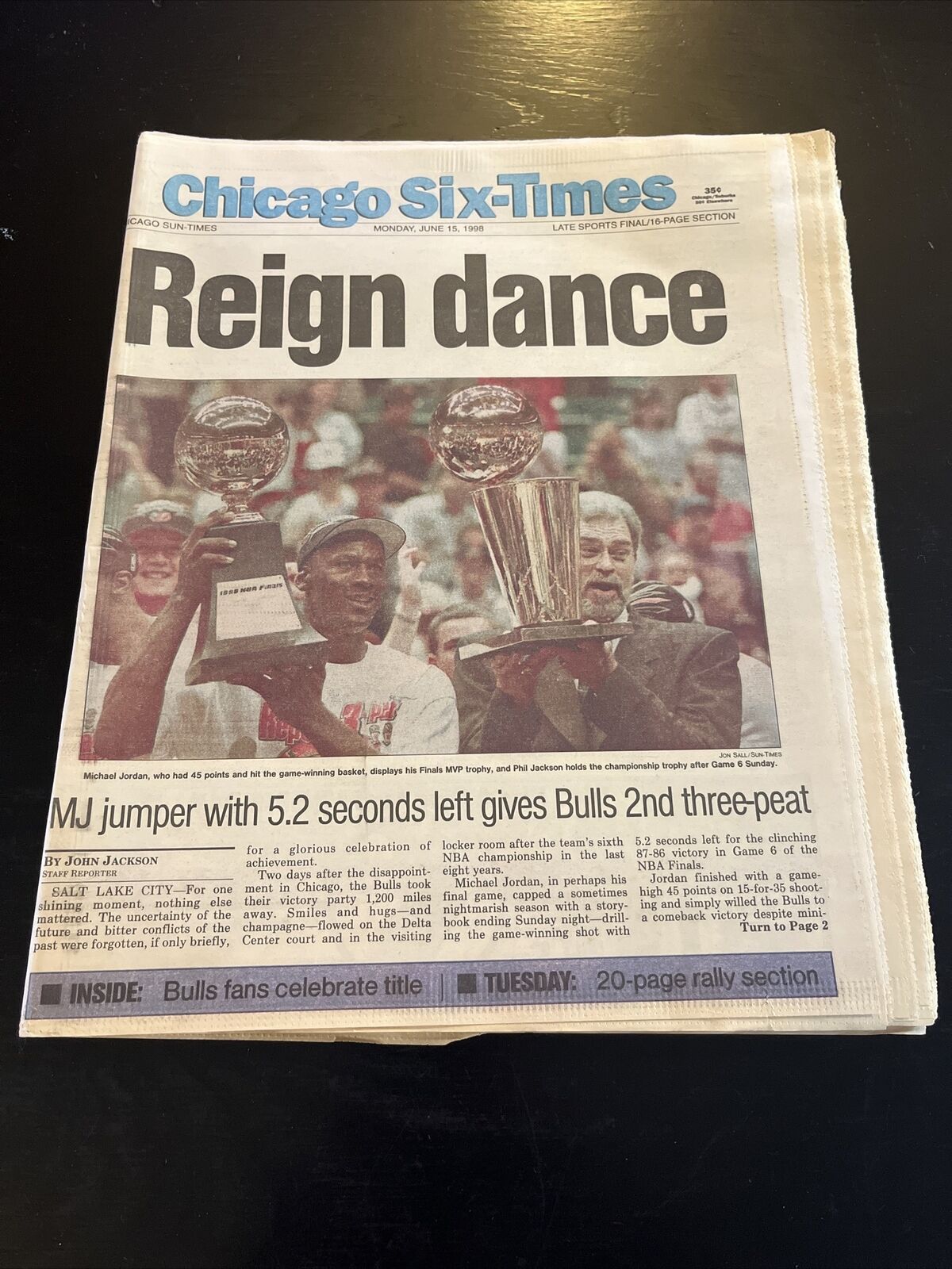 Chicago Sun Times 6/15/98  \