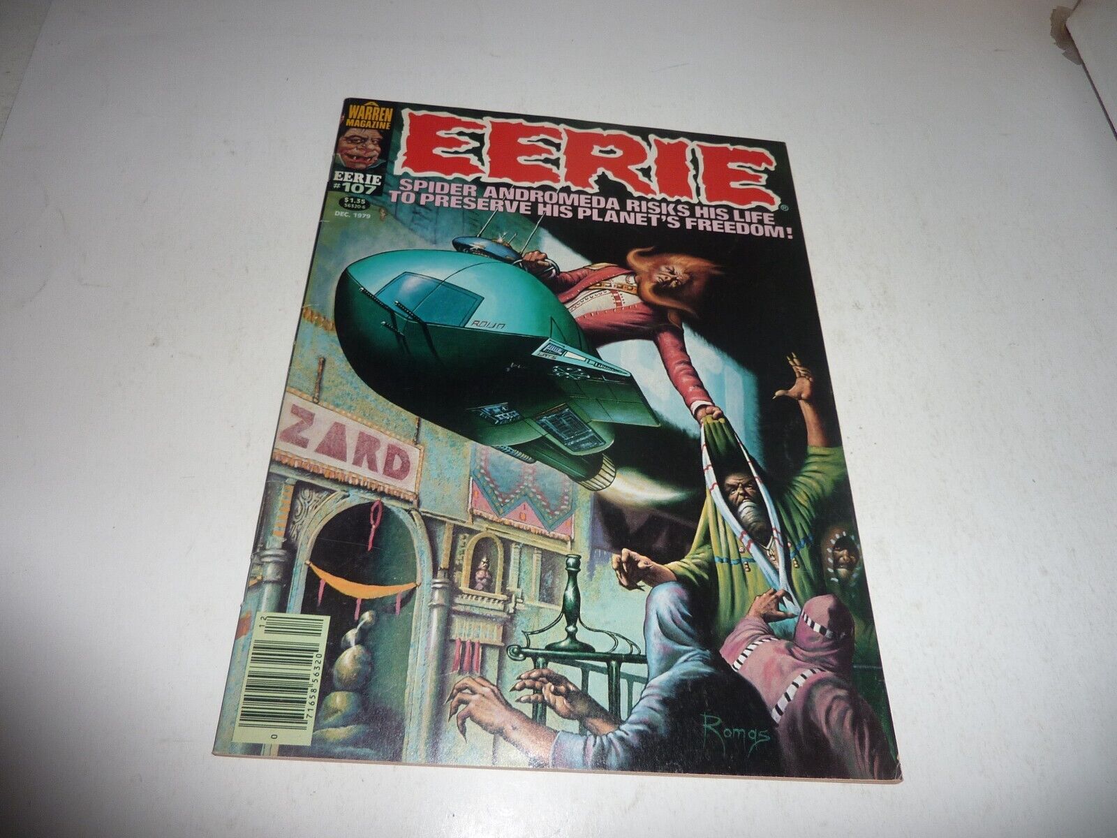 EERIE Magazine #107 WARREN Dec 1979 Horror Sci Fi FN/VF 7.0 Bronze Age