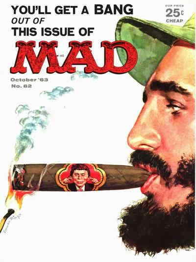 Mad #82 VG; E.C | low grade - Fidel Castro magazine - we combine shipping