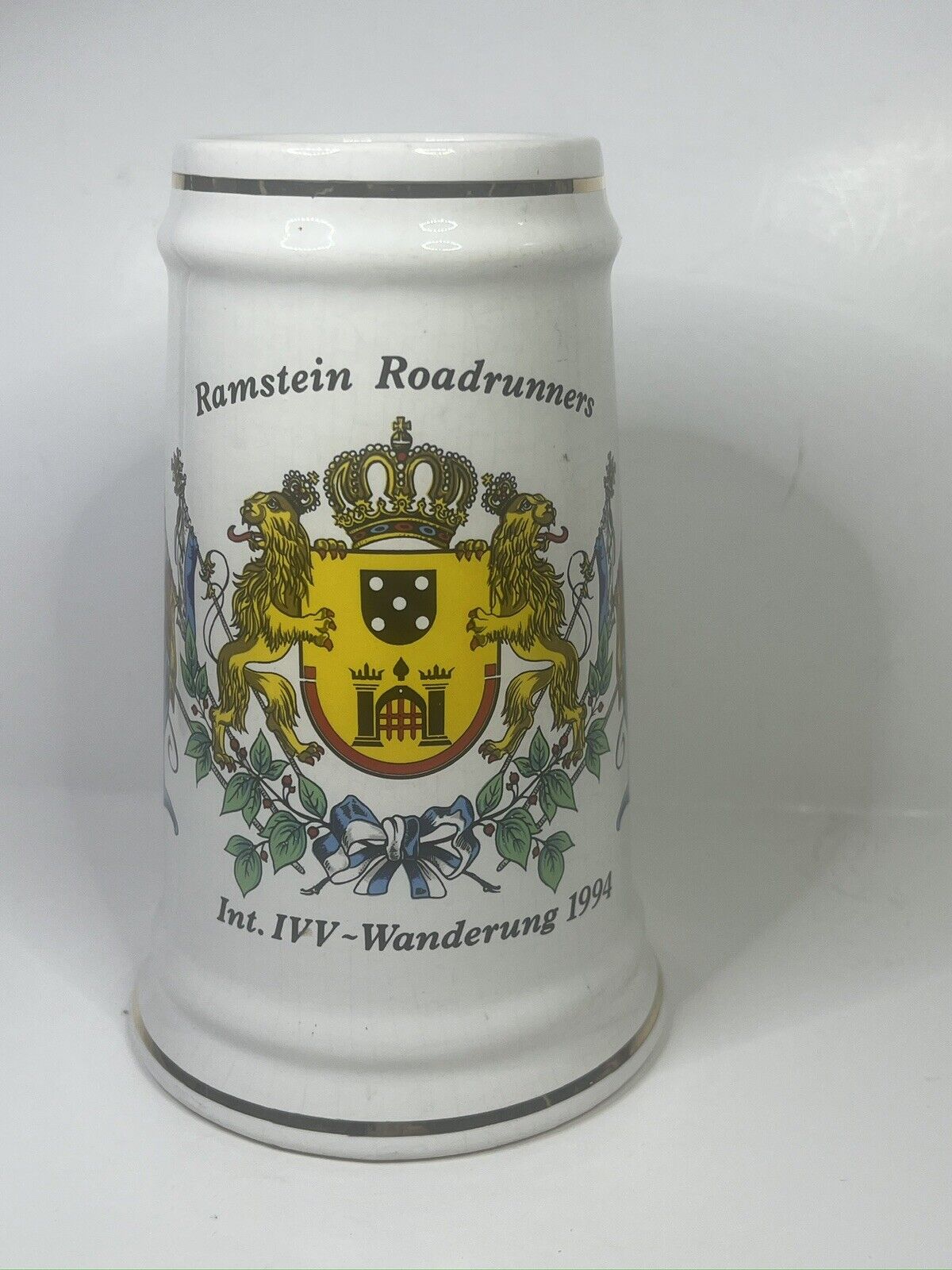 Beer Stein 1994 Ramstein Roadrunners Wanderung 7\