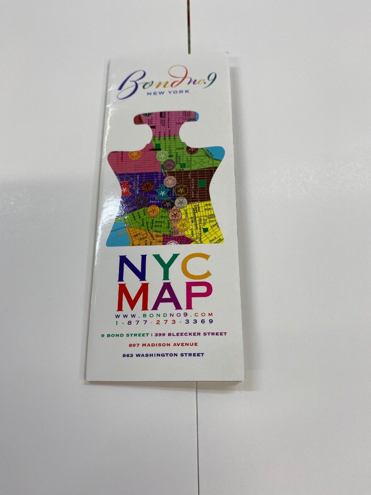  Collectible Andy Warhol Bond No 9 Map of NYC 