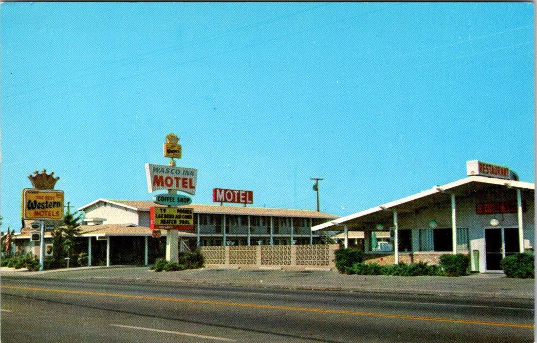 Wasco, CA California  WASCO INN MOTEL  Roadside  KERN COUNTY  ca1960's Postcard