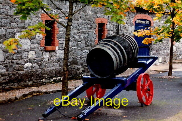 Photo 6x4 Midleton - Jameson Distillery whiskey barrel horse cart Mainist c2001