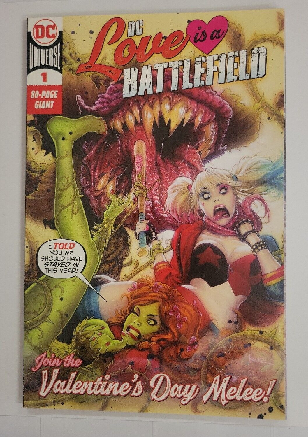 DC Love is a Battlefield #1 DC NM Comic Book