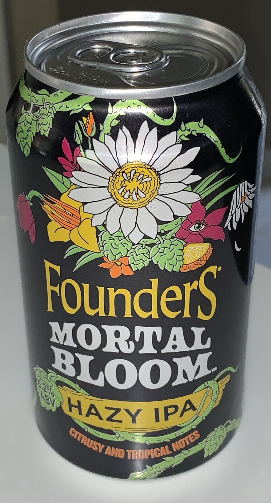 Founders Mortal Bloom IPA Craft Beer Can Micro Brew Empty