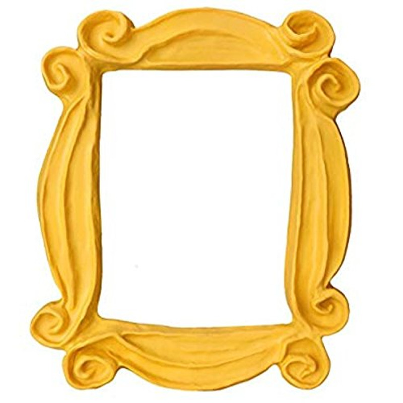 . as Seen in Monica\'S Door. It Has Two Side Tape in the Back. Yellow Frame for Y