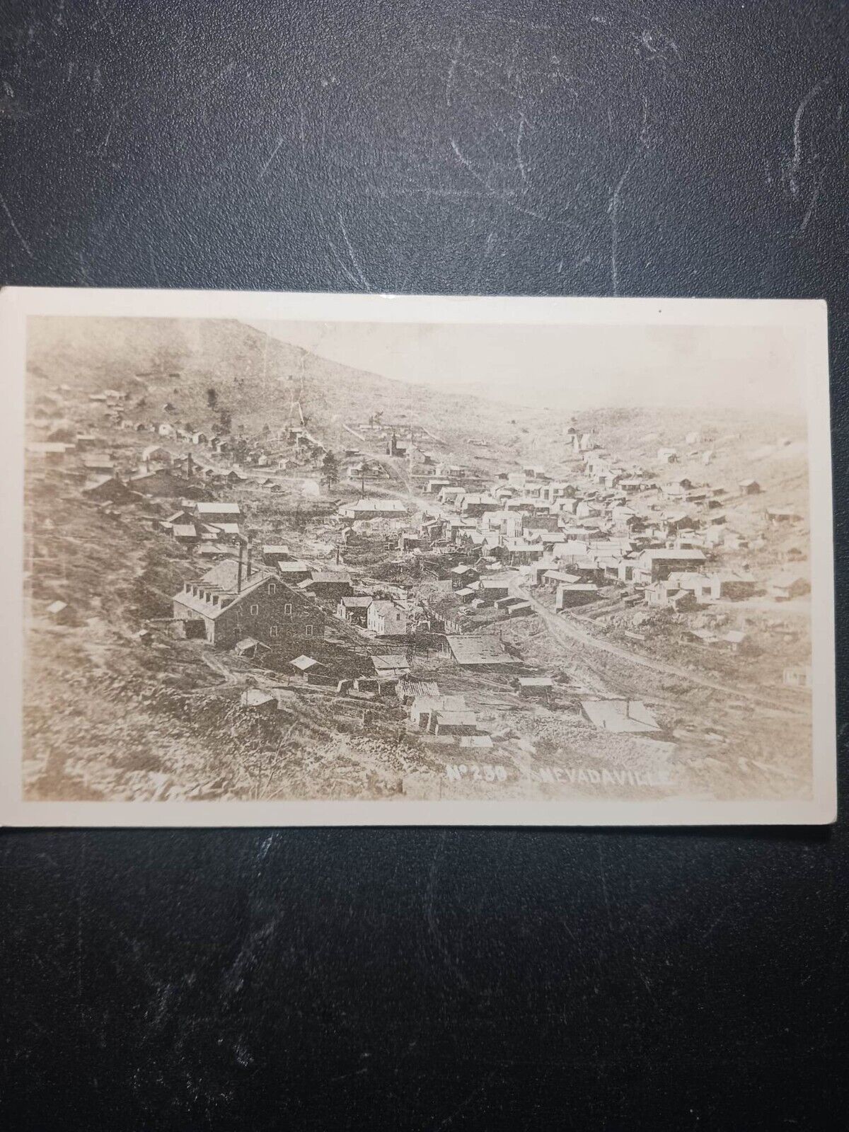 Nevadaville, Colo, RPPC, Gold Mining Ghost Town, by Elliot,  Unposted  No 230