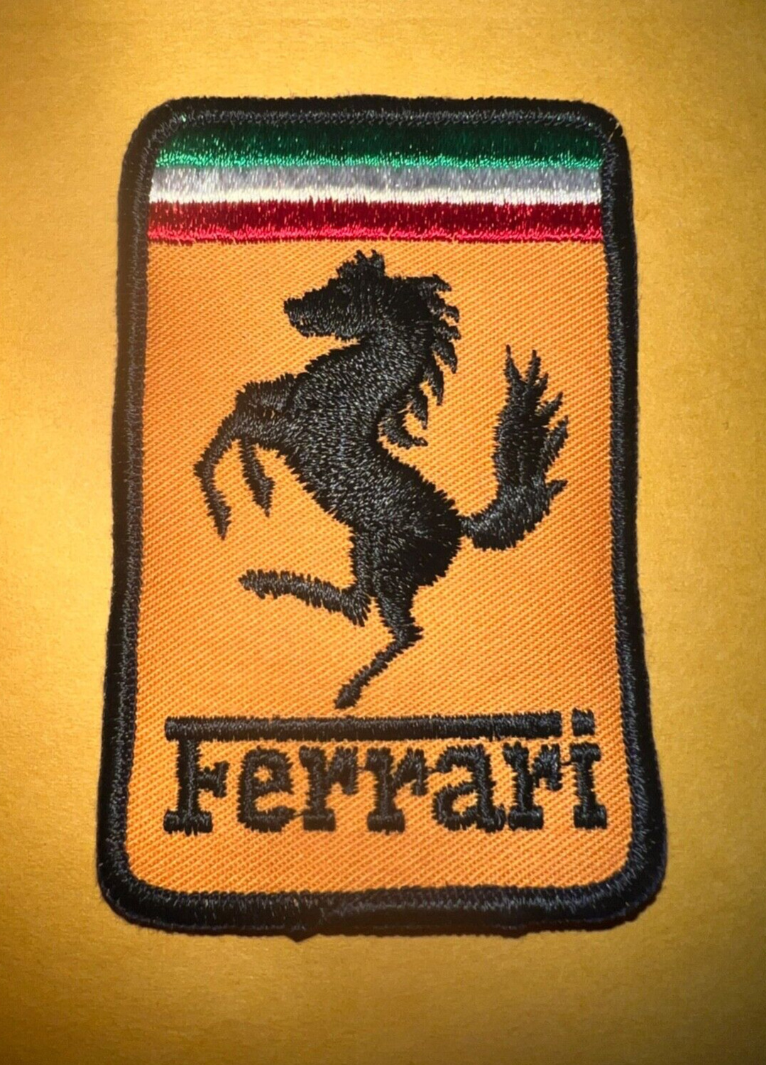 Vintage Ferrari patch, Ferrari patch, Ferrari
