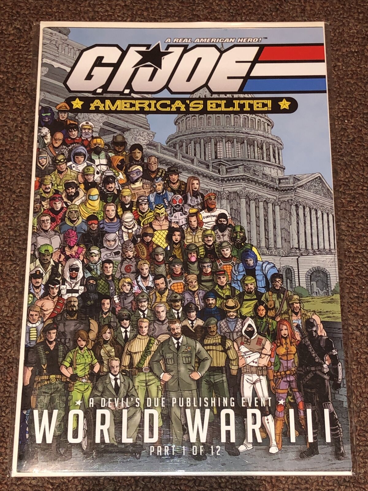 G.I. Joe: America\'s Elite #1 World War III 2007 Devil\'s Due Publishing Event MNT