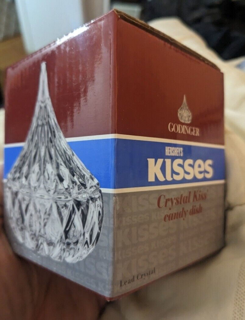 Hershey Kiss Crystal Candy Dish (Final Price)