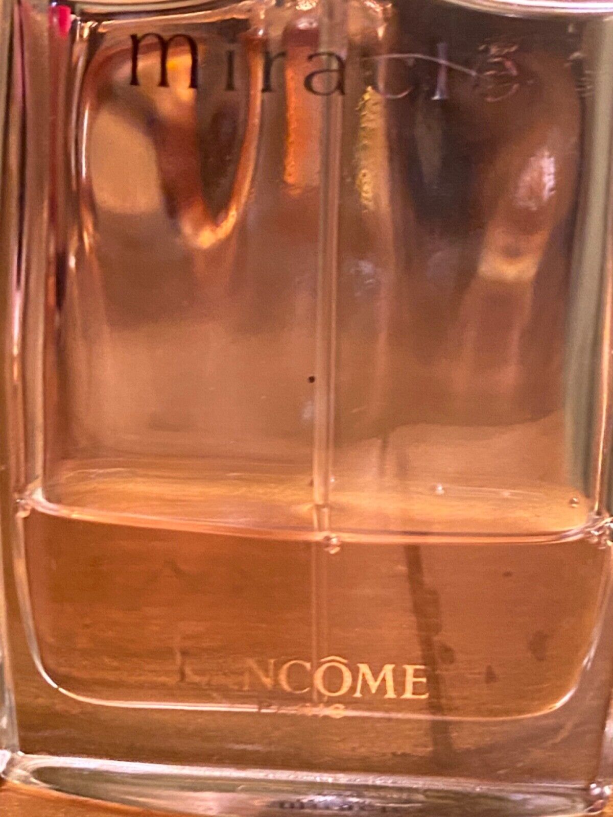 VINTAGE MIRACLE by  Lancôme Eau de Parfum Spray 1.7 oz 30% Full