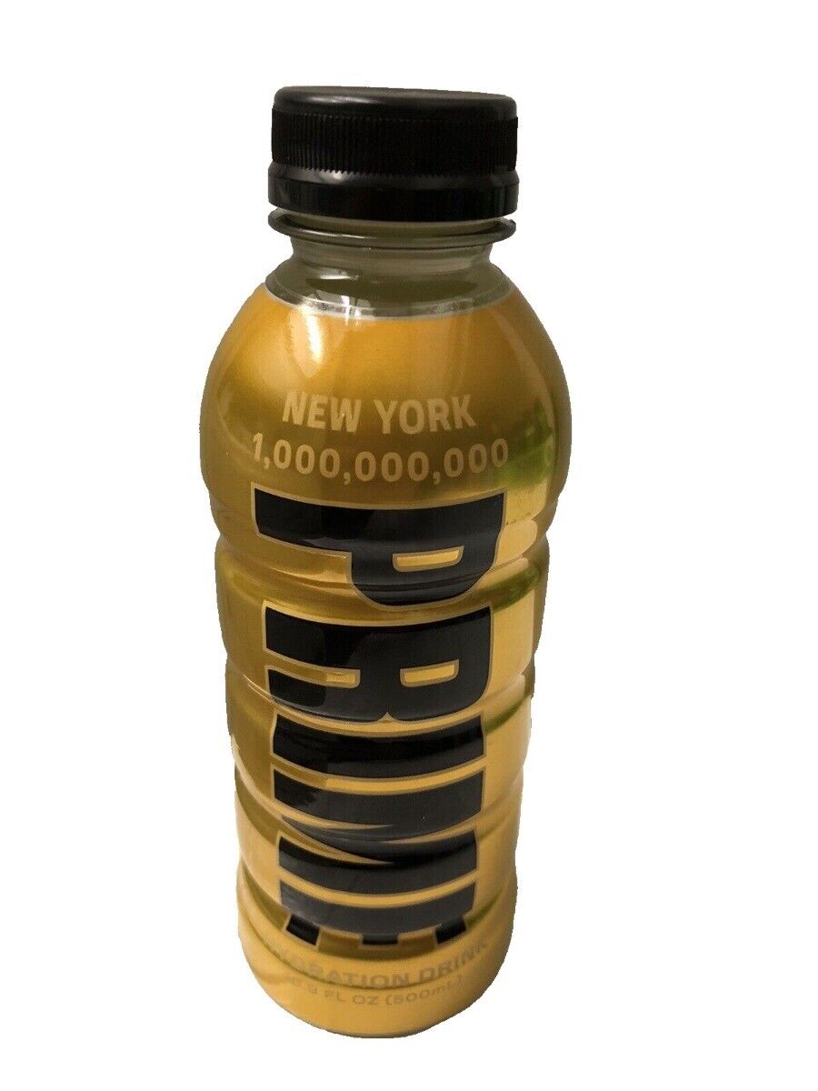 PRIME Hydration NYC 1 Billion Gold Edition Sports Drink 16.9 Fl Oz - 1 Bottle...