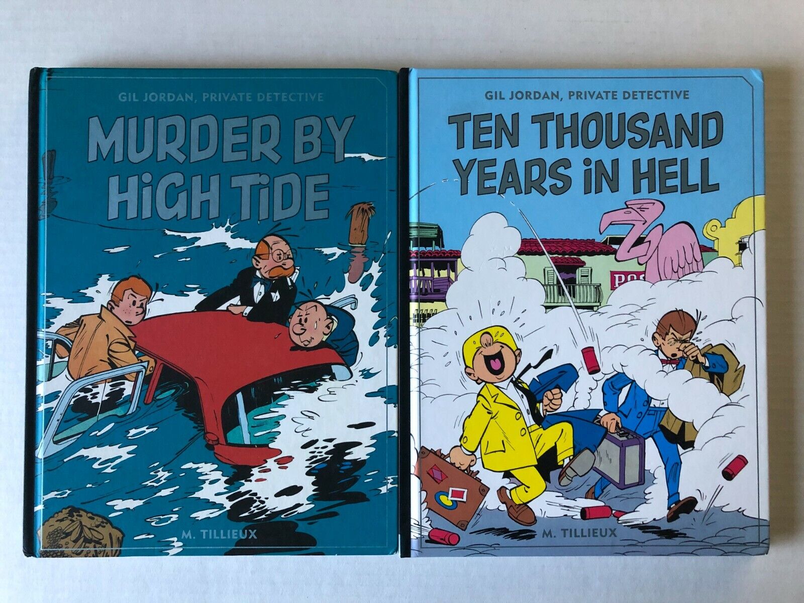 Gil Jordan Private Detective Murder By High Tide Years Hell HC/Graphic Novel Lot
