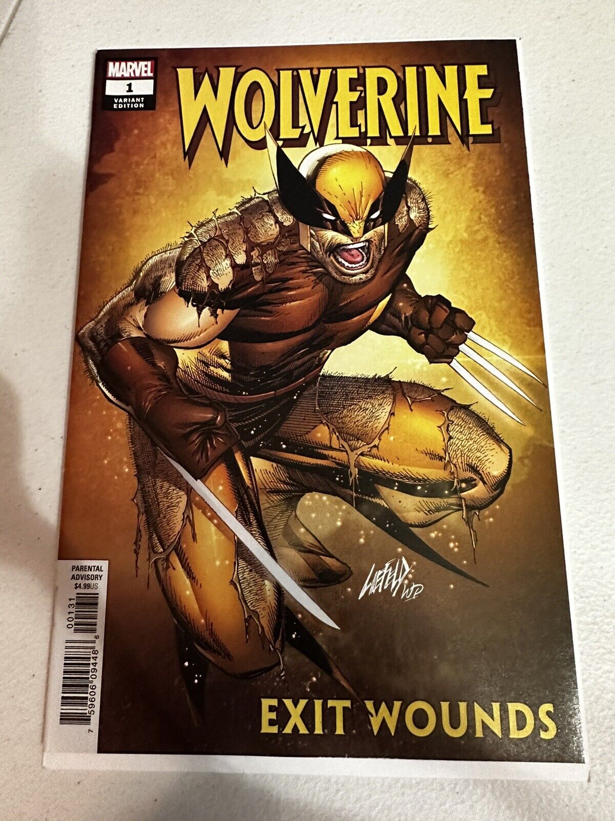 Wolverine Exit Wounds 1:50  (2019 Marvel) - Rob Liefeld