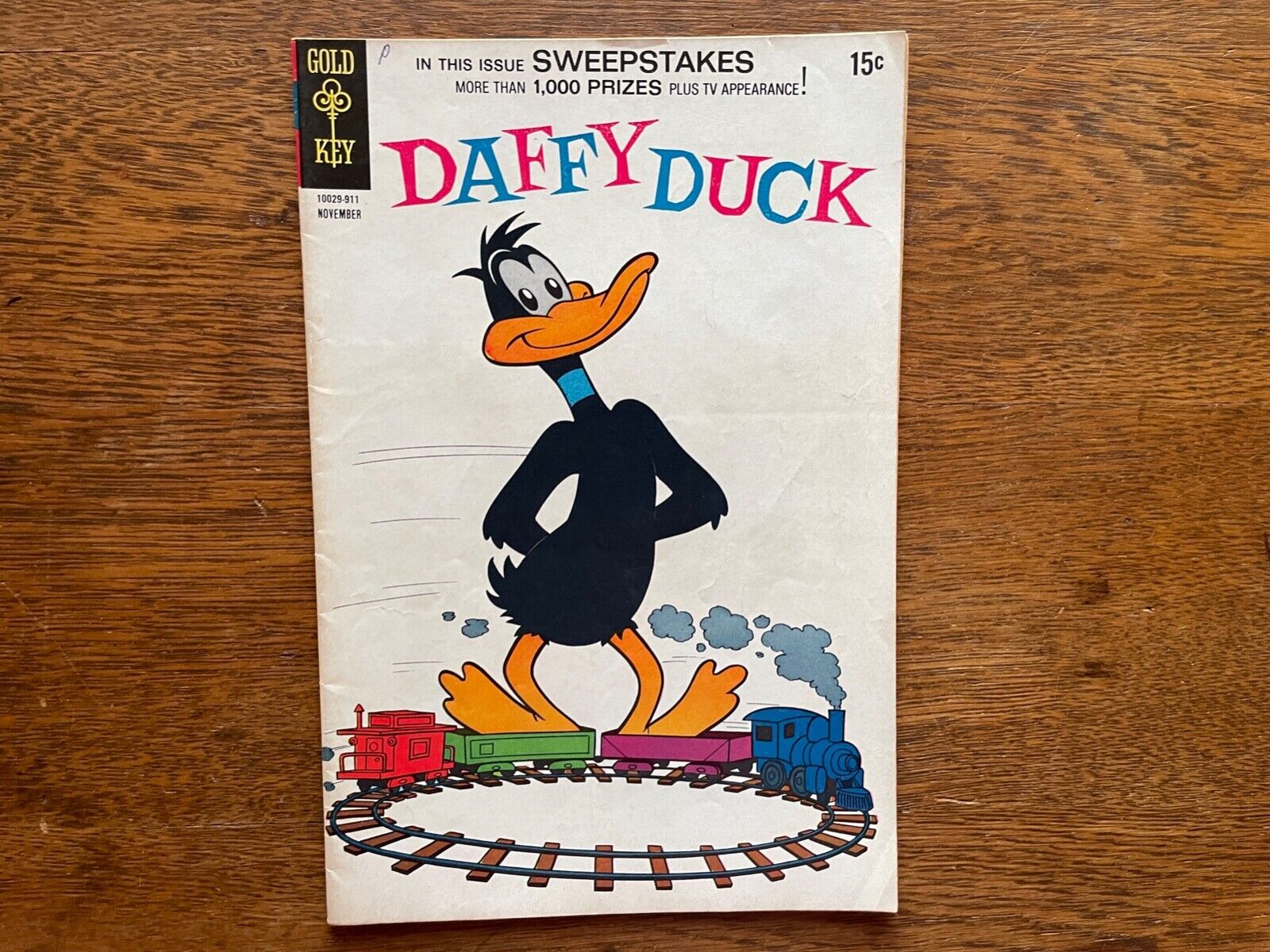 1969 GOLD KEY COMIC BOOK DAFFY DUCK 60 FINE CONDITION TV APPEARANCE SWEEPSTAKES