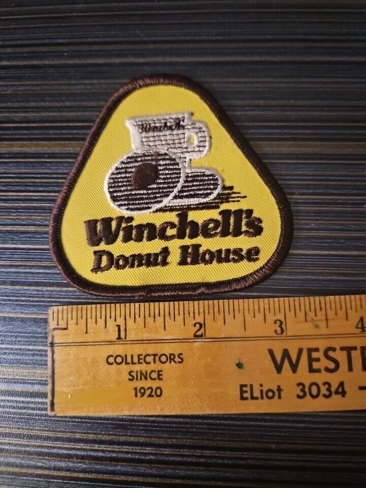 Vintage Winchell\'s Donut House 1980 Patch Original, NEW