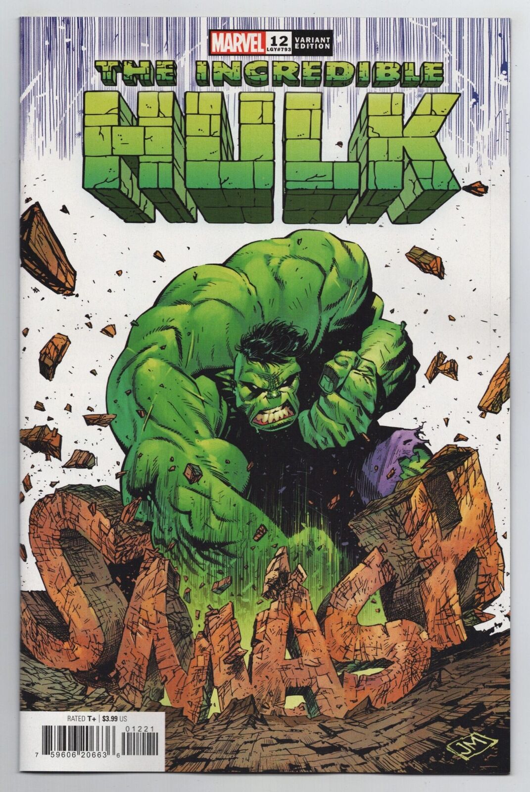 Incredible Hulk #12 Mason Variant (Marvel, 2024) NM