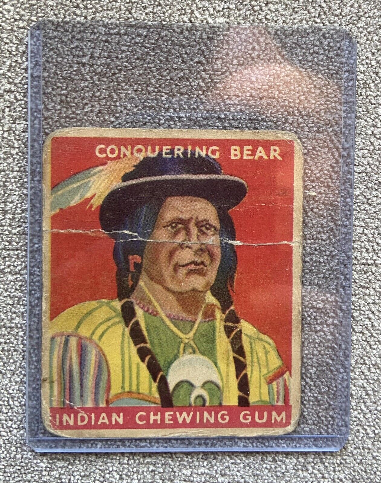 1931 Goudey Indian Gum Company Conquering Bear #39