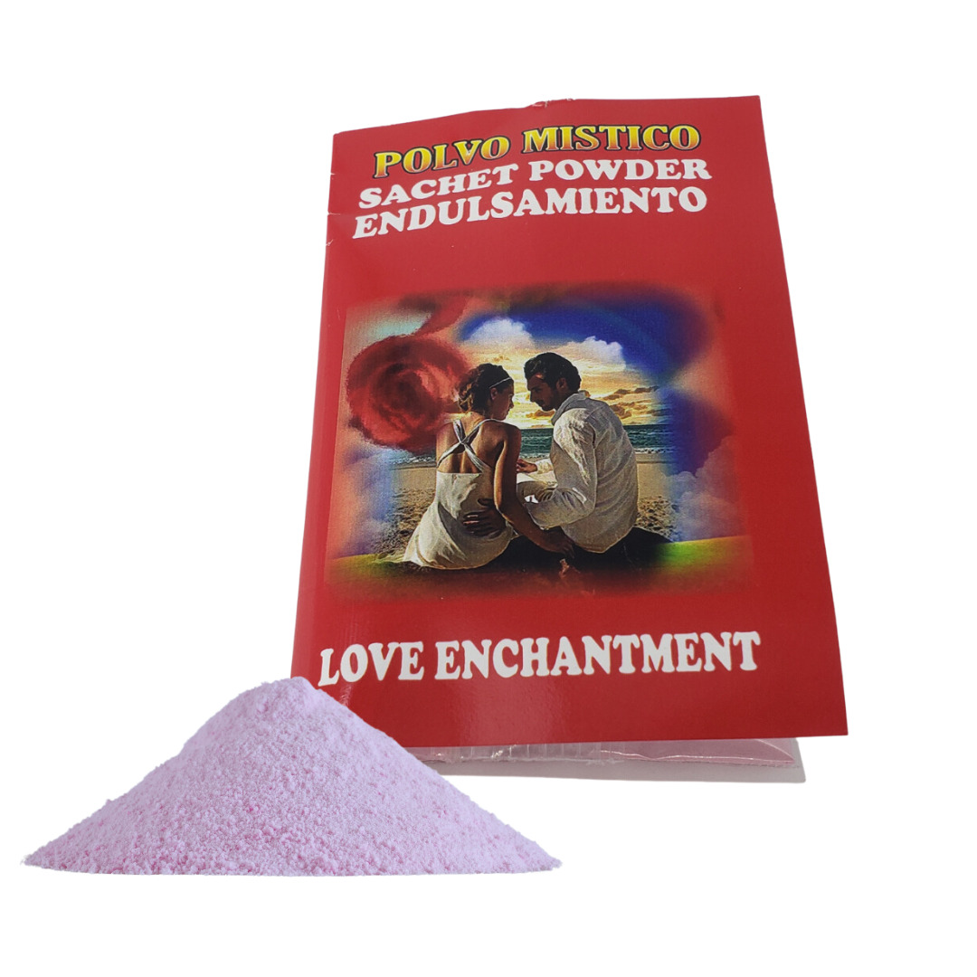 Love Enchantment Sachet Powder / Endulsamiento Polvo Mistico