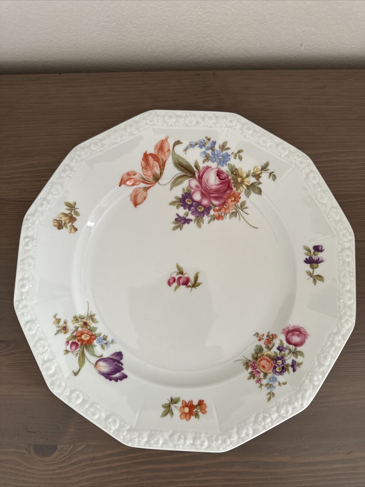 Rosenthal - Continental Flowers  Dinner Plate 