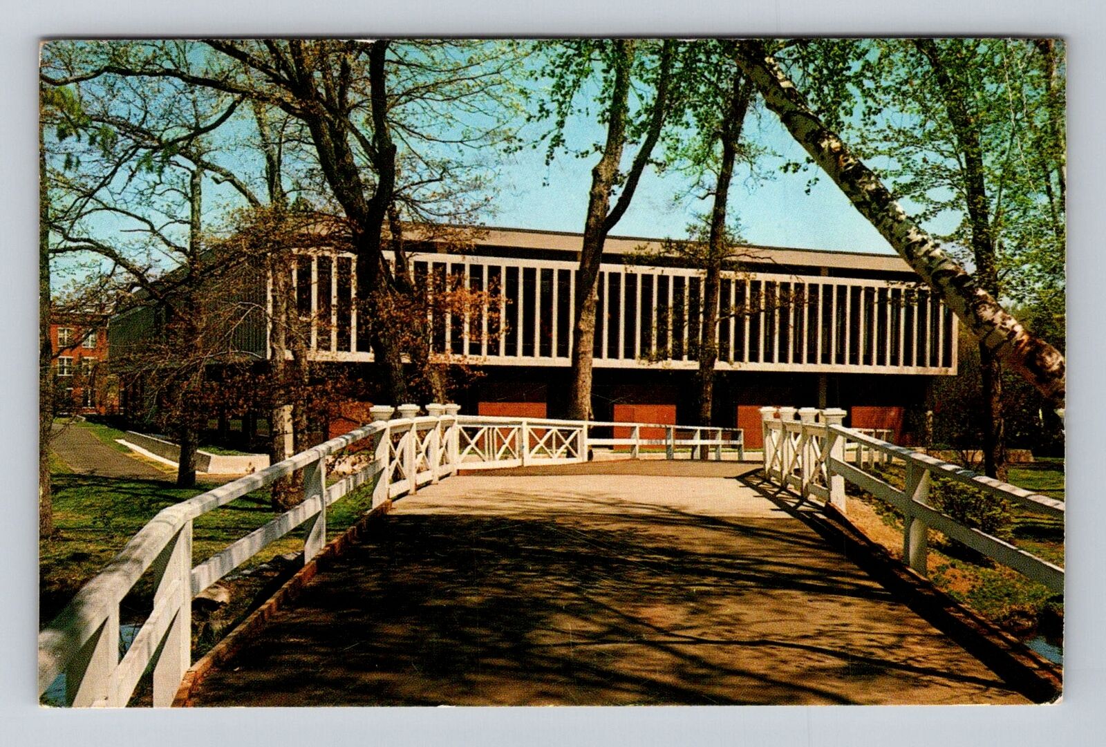 Bradford MA-Massachusetts, Bradford Junior College, Vintage c1966 Postcard