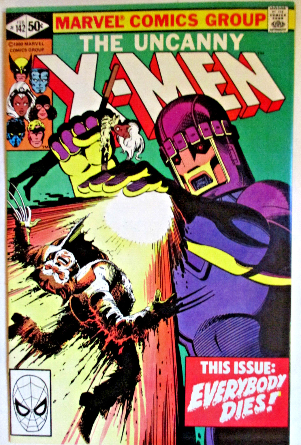 Uncanny X-Men #142 (Marvel  1981)  Death Of Wolverine NM KEY